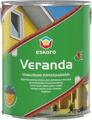 PUITFASSAADIVÄRV ESKARO VERANDA 2,7L TUMEHALL POOLMATT