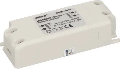 TRAFO ORNO LED AC/DC 12V/12W IP20