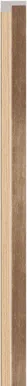 SEINAPANEELI LIIST VASAK VOX LINERIO S-LINE NATURAL 12X28X2650MM