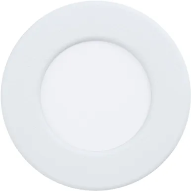 RIPPLAEVALGUSTI EGLO FUEVA5 2,7W LED 330LM 3000K Ø86MM VALGE