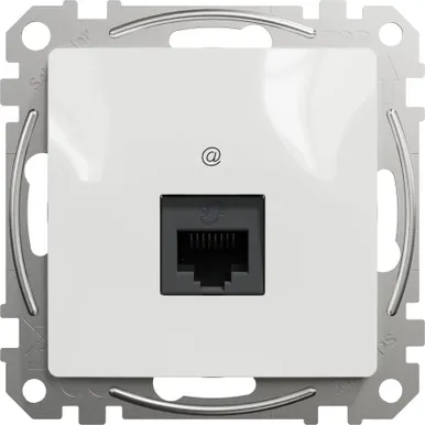 ARVUTIPESA SCHNEIDER-ELECTRIC 1XRJ45 CAT6 SEDNA DESIGN VALGE