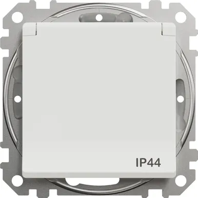 PISTIKUPESA M-GA IP44 SCHNEIDER-ELECTRIC SEDNA DESIGN VALGE