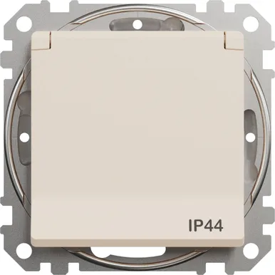 PISTIKUPESA M-GA IP44 SCHNEIDER-ELECTRIC SEDNA DESIGN BEEŽ