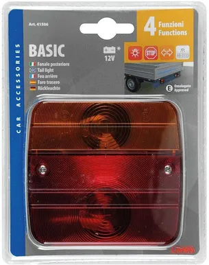 HAAGISE TAGATULI LAMPA 12V 4 FUNKTSIOONI