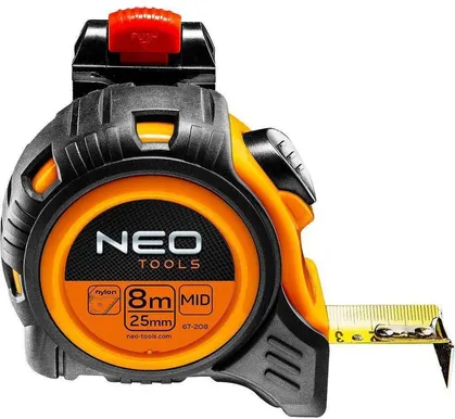 MÕÕDULINT NEO 8MX25MM NAILONKATTEGA LINT NEO/SELF LOCK