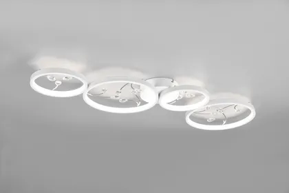 LAELAMP TRIO GROOVY 37W 4000K 4800LM VALGE/KROOM