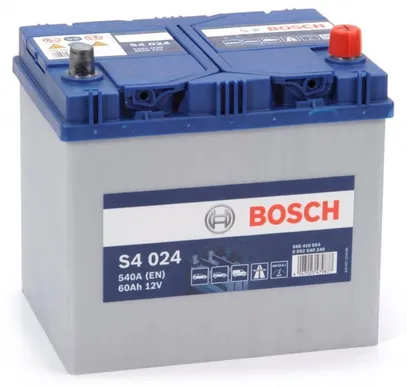 AUTOAKU BOSCH S4 024 60AH 540A 232X173X225
