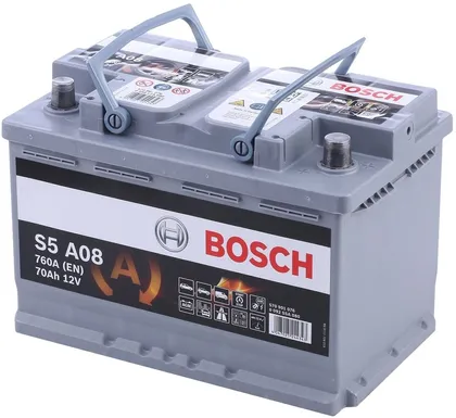 AUTOAKU BOSCH AGM S5 A08 70AH 760A 278X175X190