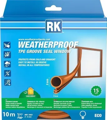 AKNATIHEND/SOONETIHEND RK TPE O-PROFIIL PRUUN 8MM 10M