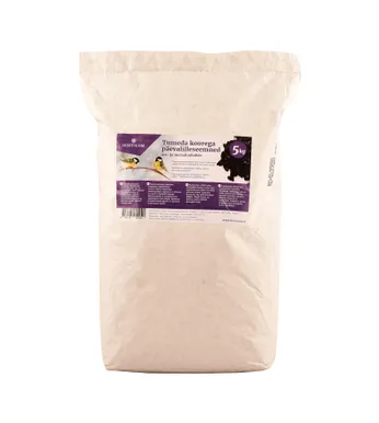 PÄEVALILLESEEMNED LINDUDELE HORTICOM TUMEDA KOOREGA 5KG