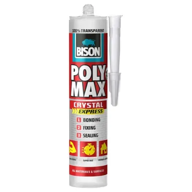 SILIKOON BISON POLY MAX CRYSTAL LÄBIPAISTEV 280ML