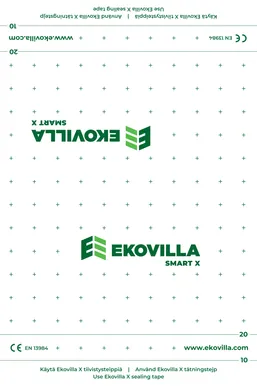 AURUTÕKE EKOVILLA SMART X SD 0,4-45M 80G 1,5MX50M 75M²