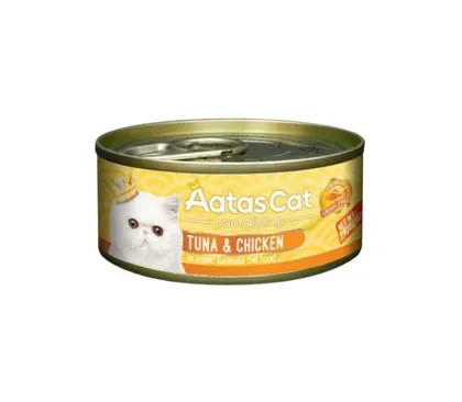 KASSIKONSERV AATAS CAT TUUNIKALA/KANA 80G