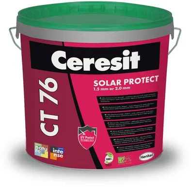 SILIKO-ELASTOMEERKROHV CERESIT CT76 1,5MM 25KG VALGE