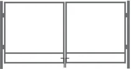 AUTOVÄRAVA RAAM 1650X5000MM KUUMTSINK