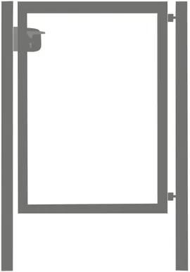 JALGVÄRAVA RAAM LOCINOX LUKUGA 1150X1000MM RAL7016 ZN