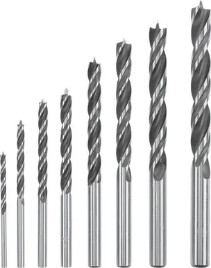 PUIDUTÖÖPUURIDE KOMPLEKT KWB 3-10MM KARP, 8 OSA