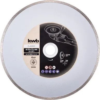 TEEMANTKETAS KWB, PLAADID 230MM