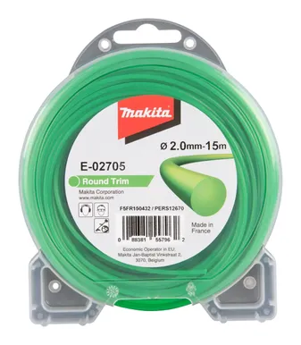 TRIMMIJÕHV MAKITA 2,0MM/15M ÜMAR