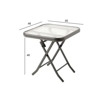 LAUD DUBLIN 46X46X46CM KOKKUPANDAV