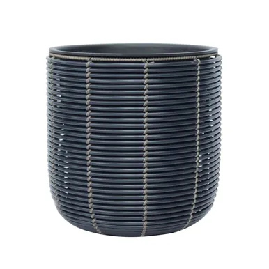 LILLEPOTT WICKER D35XH36CM MUST/PRUUN