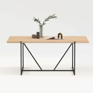 SÖÖGILAUD CINDY 160X90XH75CM MELAMIIN TAMM