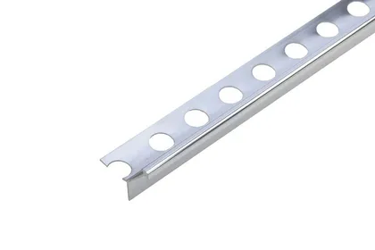 PLAADILIIST CEZAR KITSAS ALUMIINIUM 12X12X2500MM ANODEER. LÄIKIV HÕBE