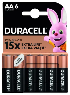 PATAREI DURACELL AA/MN1500 6TK