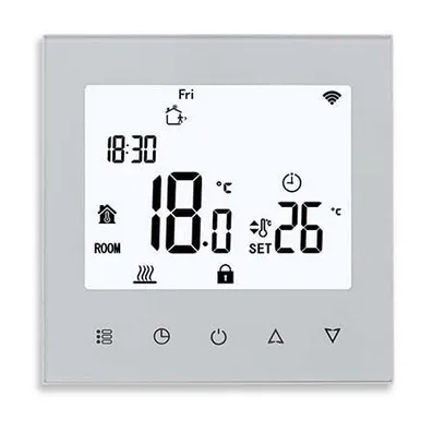 WIFI TERMOSTAAT NORDLINE NL210, 230V;3A,VALGE