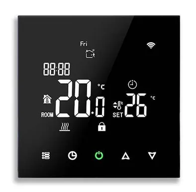 WIFI TERMOSTAAT NORDLINE NL210, 230V;16A, MUST