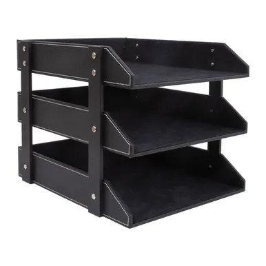 DOKUMENDIRIIUL WALTER 28X35XH27CM, MUST