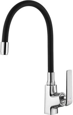 KÖÖGISEGISTI INVENA LIGARIA TREND PAINDUV KROOM-MUST