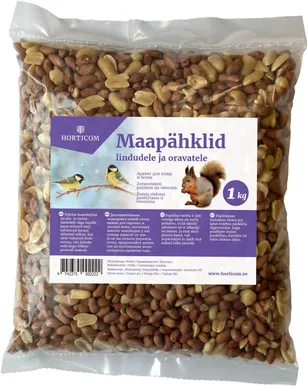 MAAPÄHKLID LINDUDELE JA ORAVATELE HORTICOM 1KG