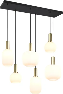 RIPPVALGUSTI TRIO DIVA 6XE27 MATT MESSING/VALGE