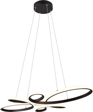 LAEVALGUSTI TRIO FLY LED 3000K MATT MUST