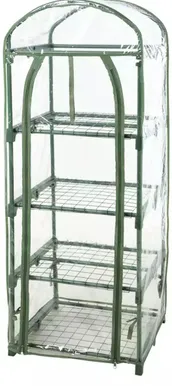 KASVUHOONE 4 RIIULIGA 50X45X130CM