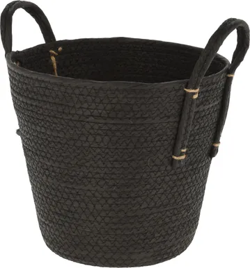 PUNUTUD KORV SANGADEGA 25X25X25CM MUST