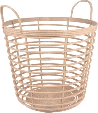 PUNUTUD KORV SANGADEGA 43X46CM HELE