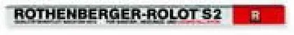 KÕVAJOODIS ROTHENBERGER ROLOT S2 2X2MM 1KG