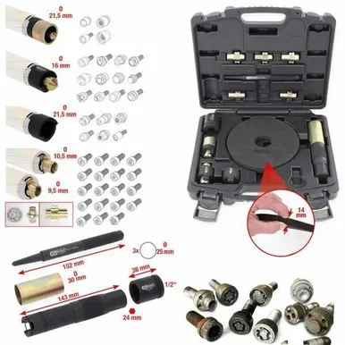 TÖÖRIISTAKOMPLEKT KS TOOLS VELJELUKU DEMONTEERIMISEKS, 15 OSA