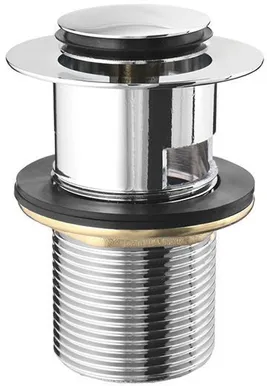 PÕHJAKLAPP NORDLINE CLICK-CLACK 1/4" ÜLEVOOLUAVAGA, MESSING,KROOM