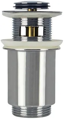 PÕHJAKLAPP NORDLINE ÜLEVOOLUGA CLICK-CLACK 1/4", MESSING, KROOM