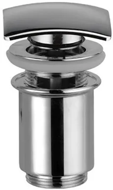 PÕHJAKLAPP NORDLINE ÜLEVOOLUGA CLICK-CLACK 1/4", MESSING, KROOM