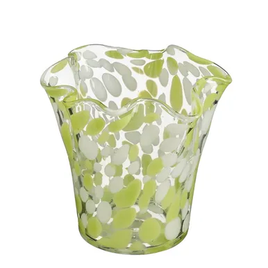 KLAASIST VAAS MICA 16X18CM ROHELINE