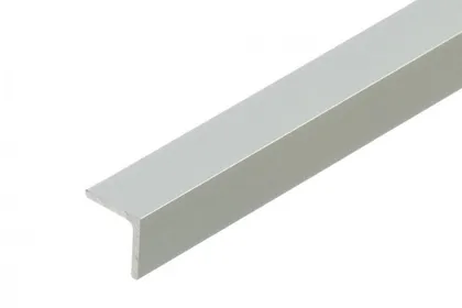 ALUMIINIUM L-PROFIIL CEZAR 10X10X1X1000MM ANOD.HÕBEDANE