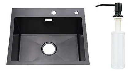 VALAMU NORDLINE CUBE 60X45CM ROOSTEVABA, DOSAATORIGA, MUST