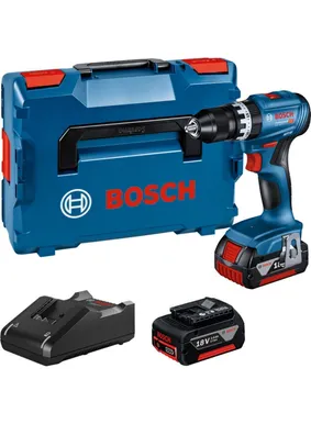 AKULÖÖKTRELL BOSCH GSB 18V-45, 2X3.0AH AKUT, GAL 18V-40, LB