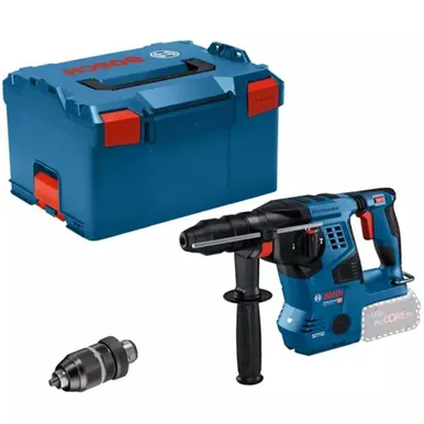 AKUPUURVASAR BOSCH GBH 18V-28 CF, ILMA AKU JA LAADIJATA