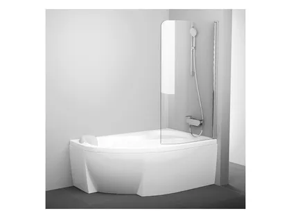 VANNISEIN RAVAK CVSK1 ROSA 160/170 R, 100X150CM, ALUMIINIUM