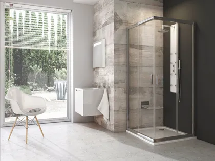 DUŠINURK RAVAK BLIX BLRV2-80, 80X190CM ALUMIINIUM